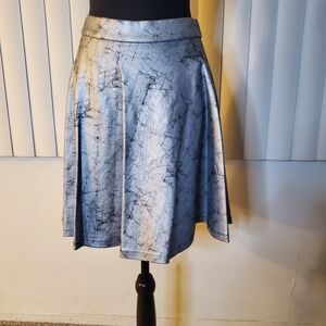NWT Catherine Malandrino Metallic Skirt (Small)